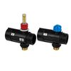 Usystems: Сегмент промышленного коллектора Magna 1 1/2" с расходомером, ответвление G3/4"НР Евроконус  Usystems Европейское качество