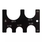 Usystems: Шаблон для проверки пресс-соединения mlc USYSTEMS, Типоразмер инструмента: Выберите вариант Европейское качество