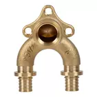 Usystems: Водорозетка аксиальная под планку USYSTEMS, Типоразмер фитинга: Выберите типоразмер, Резьба: ВР, Длина: Выберите длину, изображение 3 Европейское качество