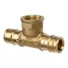 Usystems: Тройник с внутренней резьбой латунный для труб PE-Xa 16-Rp1/2"ВР-16, тип 1  USYSTEMS, Материал: латунь, Резьба: ВР, Типоразмер фитинга: 16-1/2"-16, Тип: 1 Европейское качество