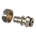 Usystems: Штуцер нг (евро)  с накидной гайкой под евроконус USYSTEMS, Резьба: НГ Евроконус, Типоразмер фитинга: Выберите типоразмер, Тип: 2, изображение 2 Европейское качество