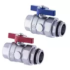 Usystems: Кран шаровой BV-S 1"НР-1"ВР, комплект  USYSTEMS, Форма: прямой, Типоразмер аксессуаров: 1"НР - 1"ВР, изображение 2 Европейское качество