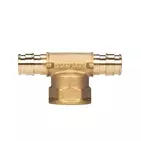 Usystems: Тройник вр  c внутренней резьбой USYSTEMS, Материал: латунь, Типоразмер фитинга: Выберите типоразмер, Резьба: ВР, Тип: 1, изображение 2 Европейское качество