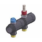 Usystems: Сегмент промышленного коллектора Magna 1 1/2" с расходомером, ответвление G3/4"НР Евроконус  USYSTEMS, изображение 2 Европейское качество