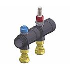 Usystems: Сегмент промышленного коллектора Magna 1 1/2" с расходомером и адаптером для трубы 25x2,3 мм  USYSTEMS, изображение 2 Европейское качество