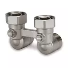 Usystems: H-модуль узел нижнего подключения радиатора USYSTEMS, Форма: Выберите вариант, Типоразмер фитинга: 3/4“- 3/4“, изображение 5 Европейское качество