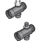 Usystems: Сегмент промышленного коллектора Magna 1 1/2" с клапаном, ответвление G3/4"НР Евроконус  USYSTEMS, изображение 2 Европейское качество