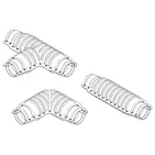 Usystems: Комплект соединений для теплогидроизоляции соединений труб (соединитель, угол, тройник) USYSTEMS, Тип комплекта: Выберите тип, изображение 4 Европейское качество