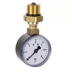Usystems: Манометр с монтажным вентилем  USYSTEMS Европейское качество
