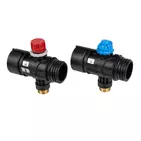 Usystems: Сегмент промышленного коллектора Magna 1 1/2" с клапаном и адаптером для трубы 25x2,3 мм  USYSTEMS Европейское качество