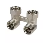 Usystems: H-модуль узел нижнего подключения радиатора USYSTEMS, Форма: Выберите вариант, Типоразмер фитинга: 3/4“- 3/4“, изображение 2 Европейское качество