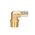 Usystems: УГОЛЬНИК  с наружной резьбой Usystems, Материал: латунь, Типоразмер фитинга: Выберите типоразмер, Резьба: НР, Тип: 1, изображение 2 Европейское качество