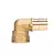 Usystems: УГОЛЬНИК ВР  с внутренней резьбой Usystems, Материал: латунь, Типоразмер фитинга: Выберите типоразмер, Резьба: ВР, Тип: 1, изображение 3 Европейское качество