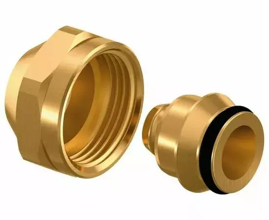 Usystems: зажимной адаптер pex 16x1,8/2,0-g3/4"вр евроконус, типоразмер: 16х1,8/2,0-3/4“ Е, давление*: 6, тип поставки*: Комплект Европейское качество