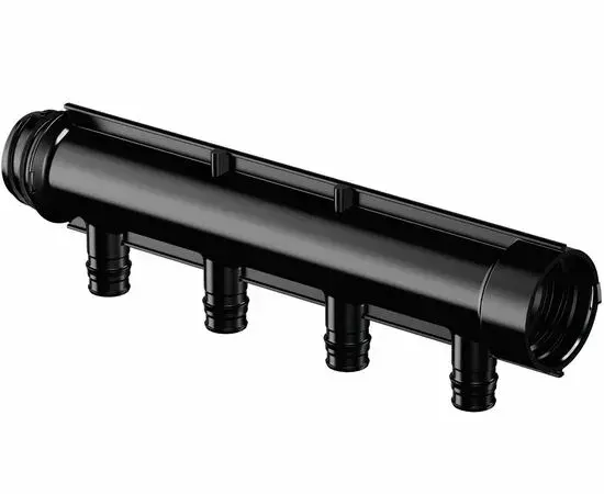 Usystems: aqua plus  коллектор ppm 1" 2x16 ц/ц50мм '10а, резьба*: НР-ВР, типоразмер: 1", тип поставки*: Штука, Выходы: 2 Европейское качество