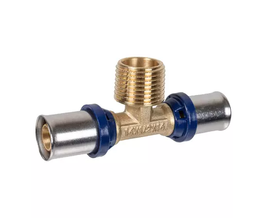 Usystems: ПРЕСС-ТРОЙНИК MLC с резьбой Usystems, Типоразмер фитинга: Выберите типоразмер, Резьба: ВР, Тип: MLC Plus Европейское качество