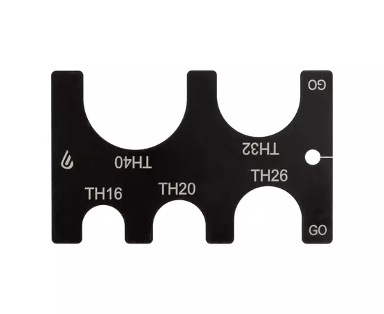 Usystems: Шаблон для проверки пресс-соединения mlc USYSTEMS, Типоразмер инструмента: Выберите вариант, изображение 2 Европейское качество