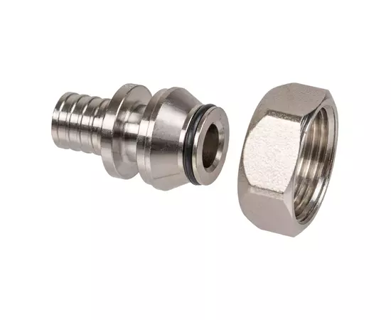 Usystems: Штуцер аксиальный с накидной гайкой 16-G3/4"НГ Евроконус Usystems, Типоразмер фитинга: 16-3/4“ Е, Резьба: НГ Евроконус Европейское качество