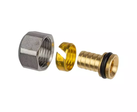 Usystems: ЕВРОКОНУС PEX зажимной адаптер (евроконус) для полимерных труб PEX Usystems, Давление: Выберите давление, Для труб: PEX, Типоразмер фитинга: Выберите типоразмер, изображение 2 Европейское качество