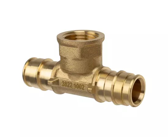 Usystems: ТРОЙНИК ВР  c внутренней резьбой Usystems, Материал: латунь, Типоразмер фитинга: Выберите типоразмер, Резьба: ВР, Тип: 1 Европейское качество