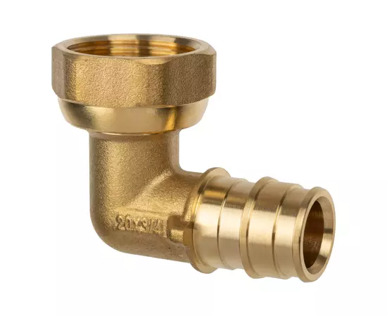 Usystems: УГОЛЬНИК НГ  с накидной гайкой Usystems, Материал: латунь, Типоразмер фитинга: Выберите типоразмер, Резьба: НГ, Тип: 1 Европейское качество