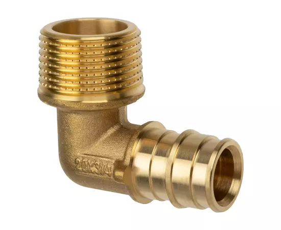 Usystems: УГОЛЬНИК  с наружной резьбой Usystems, Материал: латунь, Типоразмер фитинга: Выберите типоразмер, Резьба: НР, Тип: 1 Европейское качество