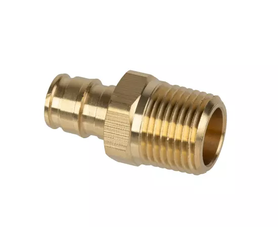 Usystems: ШТУЦЕР НР с наружной резьбой Usystems, Типоразмер фитинга: Выберите типоразмер, Резьба: НР, Тип: 1, изображение 2 Европейское качество