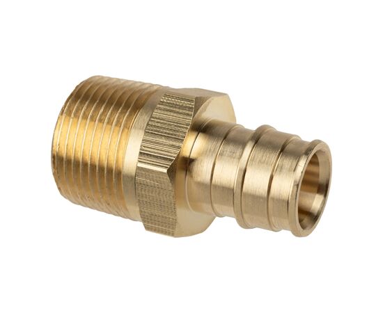 Usystems: Штуцер с наружной резьбой латунный для труб PE-Xa 16-R1/2"НР, тип 2 Usystems, Типоразмер фитинга: 16-1/2", Резьба: НР, Тип: 2 Европейское качество