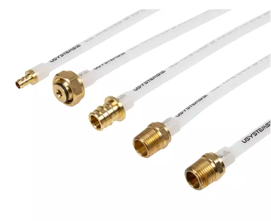 Usystems: Minitec pipe для напольного, настенного и потолочного отопления и охлаждения USYSTEMS, Давление: 6, Длина трубы PEX: Выберите длину, изображение 7 Европейское качество