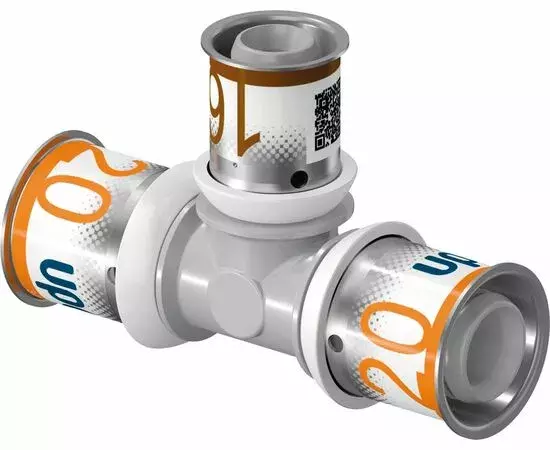 Usystems: mlc тройник редукционный композиционный ppsu 20-16-16 '10ф, типоразмер: 20-16-16, тип поставки*: Комплект, Материал: ppsu Европейское качество