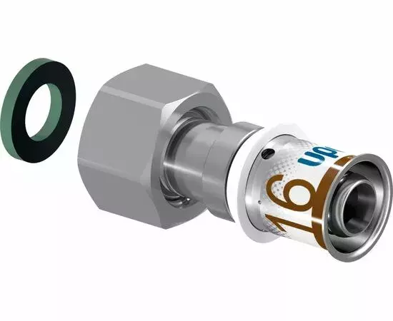 Usystems: mlc штуцер с накидной гайкой 20-g3/4"нг '20и, резьба*: НГ, типоразмер: 20-3/4“, тип поставки*: Комплект Европейское качество