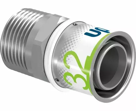 Usystems: Mlc штуцер с наружной резьбой 32-r1 1/4"нр '5и, резьба*: НР, типоразмер: 32-1 1/4“, тип поставки*: Комплект Европейское качество