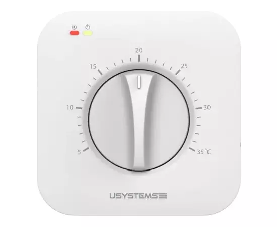 Usystems: Термостат с поворотным регулятором DS-SB 230В Usystems, изображение 2 Европейское качество