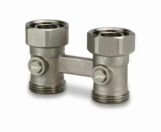 Usystems: H-МОДУЛЬ узел нижнего подключения радиатора Usystems, Форма: Выберите вариант, Типоразмер фитинга: 3/4“- 3/4“, изображение 3 Европейское качество