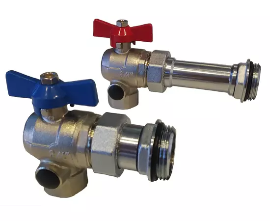 Usystems: КРАН ШАРОВОЙ 1" комплект (2 шт) Usystems, Форма: Выберите вариант, Типоразмер аксессуаров: Выберите вариант Европейское качество