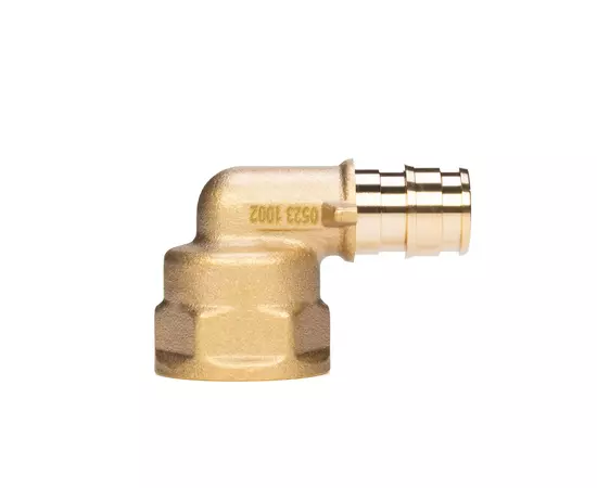 Usystems: УГОЛЬНИК ВР  с внутренней резьбой Usystems, Материал: латунь, Типоразмер фитинга: Выберите типоразмер, Резьба: ВР, Тип: 1, изображение 2 Европейское качество