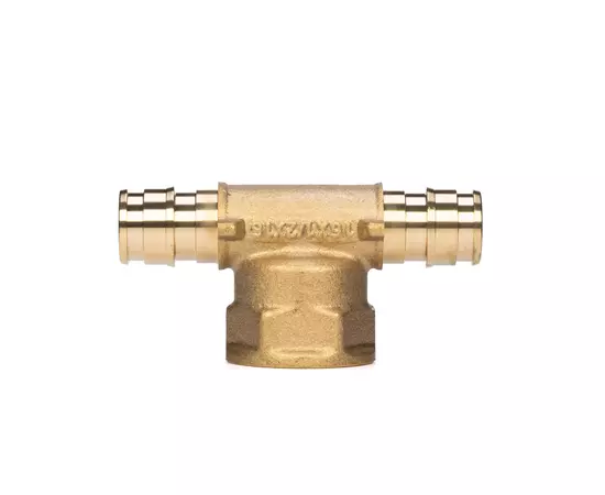 Usystems: ТРОЙНИК ВР  c внутренней резьбой Usystems, Материал: латунь, Типоразмер фитинга: Выберите типоразмер, Резьба: ВР, Тип: 1, изображение 2 Европейское качество