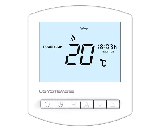 Usystems: Цифровой термостат TW-6 230В с датчиком пола Usystems, изображение 3 Европейское качество