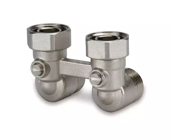 Usystems: H-МОДУЛЬ узел нижнего подключения радиатора Usystems, Форма: Выберите вариант, Типоразмер фитинга: 3/4“- 3/4“, изображение 5 Европейское качество