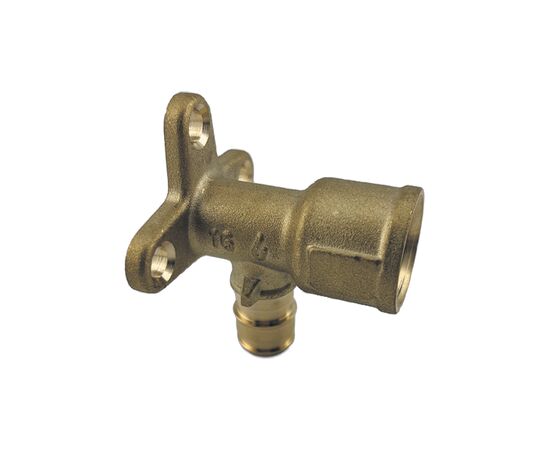 Usystems: Водорозетка Smart Aqua PE-Xa под планку удлиненная L 20-Rp1/2"ВР L=49мм, тип 1 Usystems, Под монтажную планку: да, Типоразмер фитинга: 20-1/2", Резьба: ВР, Длина: 49, Тип: 1 Европейское качество