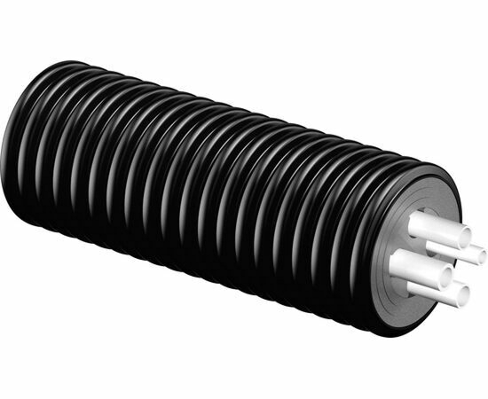Usystems: USYSTEMS труба Quattro PE-Xa 2x40x3,7-40x5,5-25x3,5/200 бухта 100м, Кол-во труб: quattro, Давление: 6/10, Диаметр теплоизолированных труб: 2х40-40-25 Европейское качество