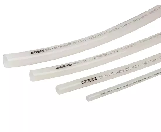 Usystems: RADI PIPE труба для отопления, охлаждения и водоснабжения Usystems, Давление: Выберите давление, Диаметр PEX труб и аксессуаров: Выберите диаметр, Длина трубы PEX: Выберите длину, изображение 2 Европейское качество