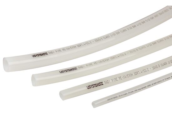 Usystems: USYSTEMS труба Radi Pipe белая PN10 25x3,5 бухта 50м, Давление: 10, Диаметр PEX труб и аксессуаров: 25, Длина трубы PEX: 50 Европейское качество