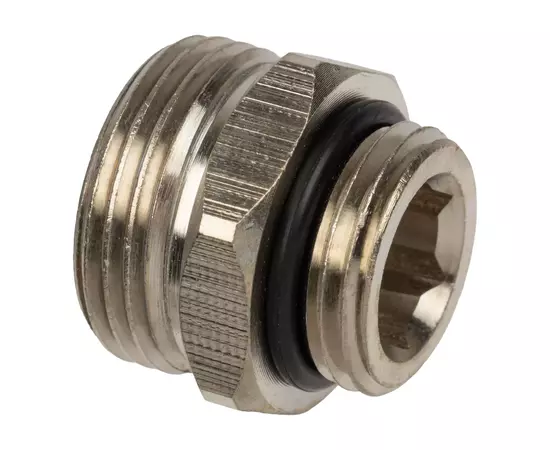 Usystems: Ниппель переходной Smart Radi G3/4"НР-G1/2"НР Евроконус (с уплотнением) Usystems Европейское качество