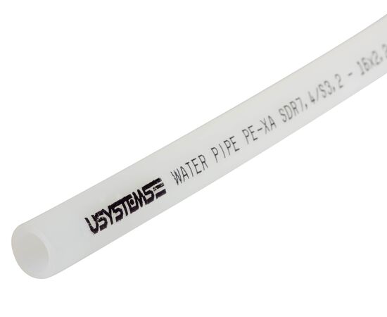 Usystems: USYSTEMS труба Water Pipe белая PN10 25x3,5 бухта 50м, Давление: 10, Диаметр PEX труб и аксессуаров: 25, Длина трубы PEX: 50 Европейское качество