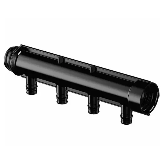 Usystems: Aqua plus  коллектор ppm 1" 2x16 ц/ц50мм '10а, резьба*: НР-ВР, типоразмер: 1", тип поставки*: Штука, Выходы: 2 Европейское качество