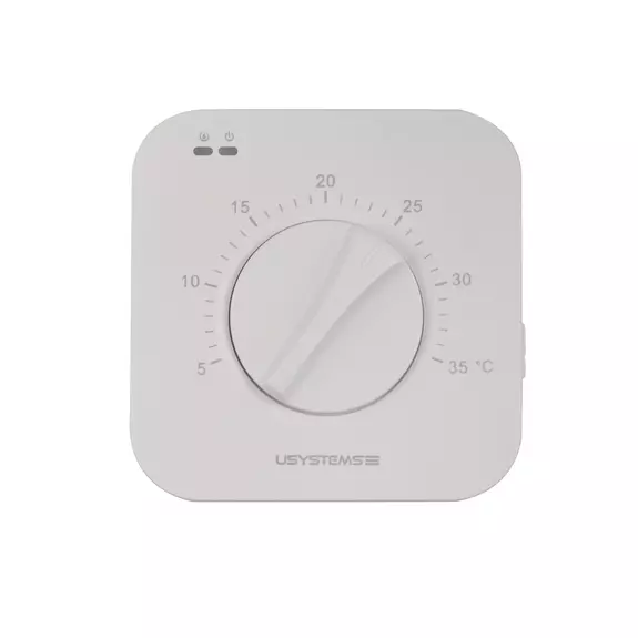 Usystems: Термостат с поворотным регулятором DS-SB 230В  USYSTEMS Европейское качество