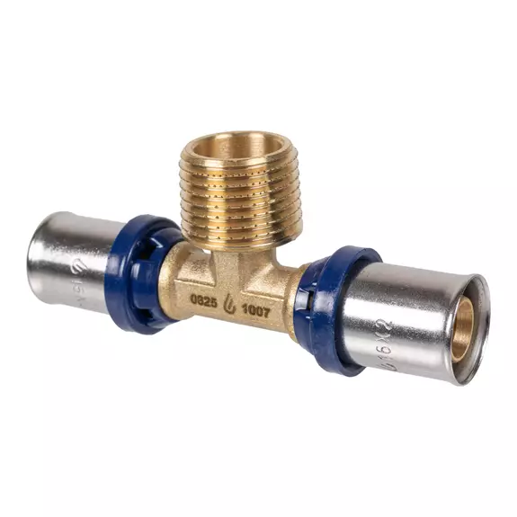 Usystems: Пресс-тройник mlc с резьбой USYSTEMS, Типоразмер фитинга: Выберите типоразмер, Резьба: ВР, Тип: MLC Plus, изображение 3 Европейское качество