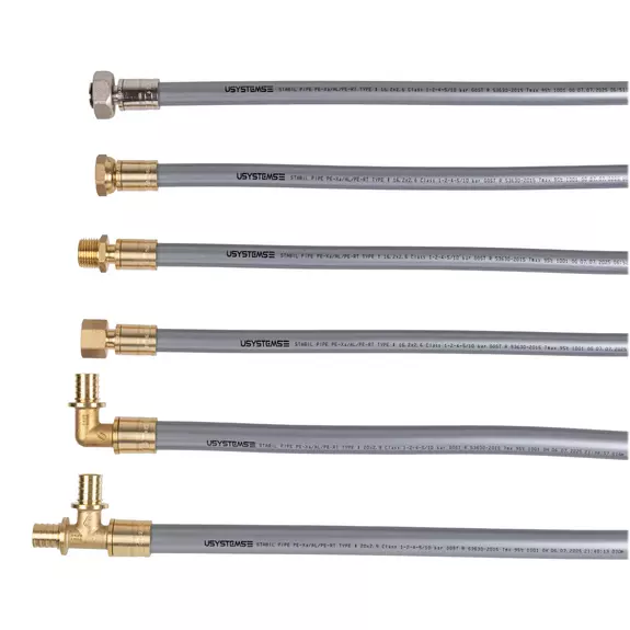 Usystems: Труба Stabil Pipe 16,2х2,6 PN10 бухта 100м  USYSTEMS, Цвет: серый, Давление: 10, Диаметр трубы Stabil: 16, Длина: 100, изображение 10 Европейское качество