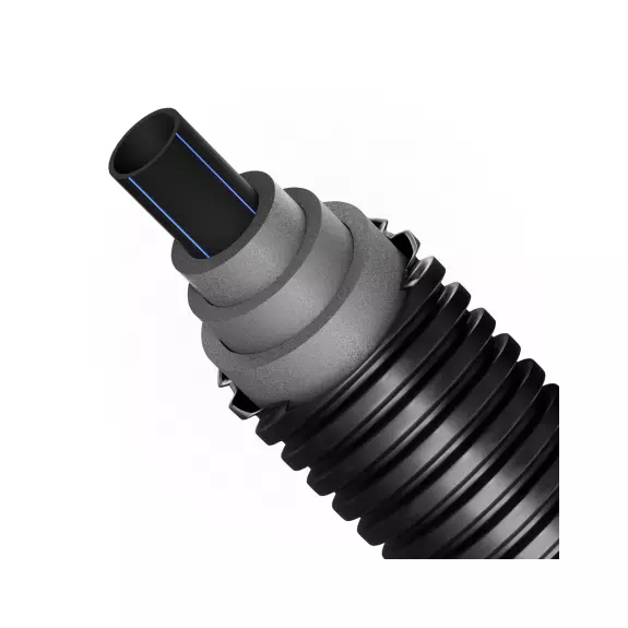 Usystems: Теплотрасса supra для холодного водоснабжения без греющего кабеля USYSTEMS, Греющий кабель: нет, Диаметр теплоизолированных труб: Выберите диаметр Европейское качество